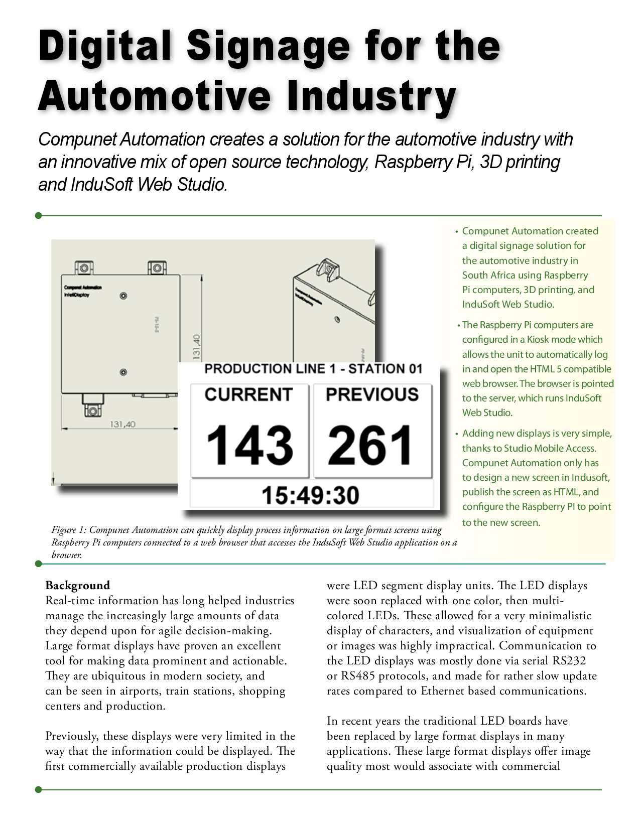 Digital Signage For The Automotive Industry