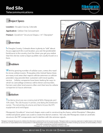 Fibergrates Dynaform Structural Shapes Were Used In Constr