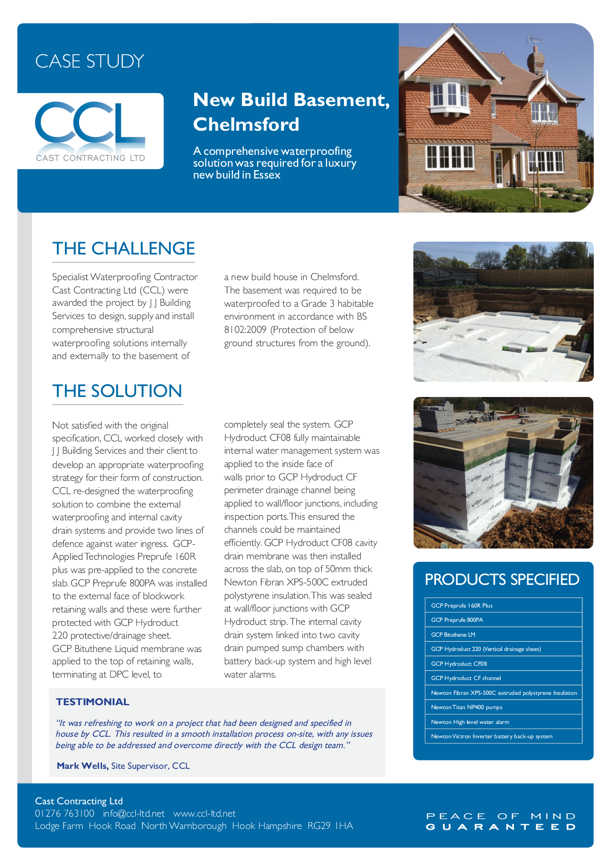 A Comprehensive Waterproofing Solution Was Required For A Lu