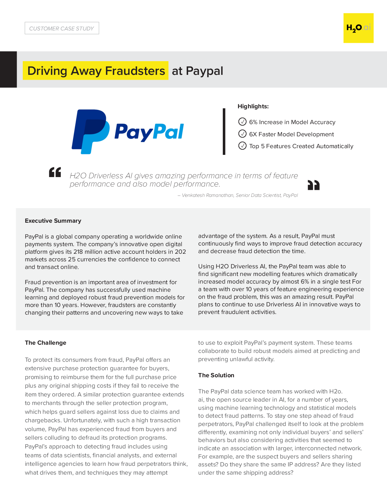 Driving Away Fraudsters At Paypal