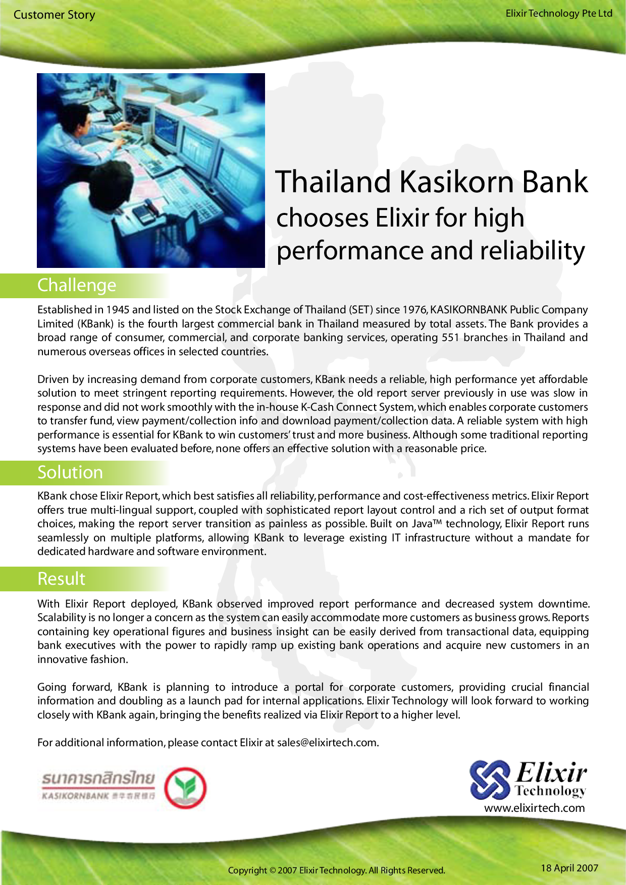 Thailand Kasikorn Bank