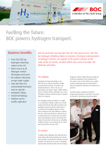 Fuelling The Future: BOC Powers Hydrogen Transport.