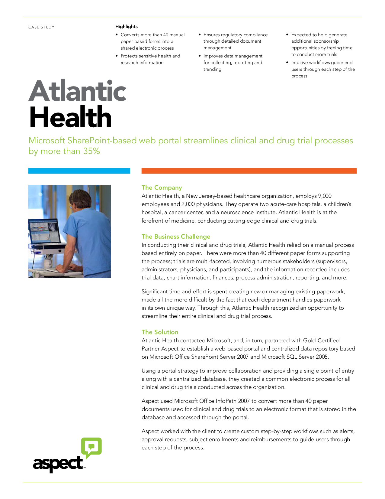 Atlantic Health Chart