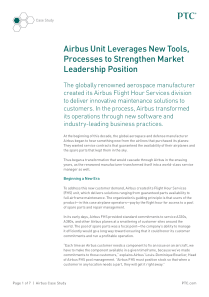 Airbus Unit Leverages New Tools, Processes To Strengthen Mar