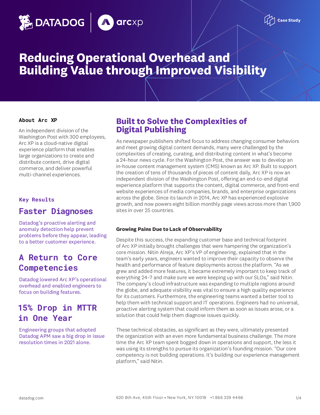 A Proactive Approach To Data-driven Observability Reducing O