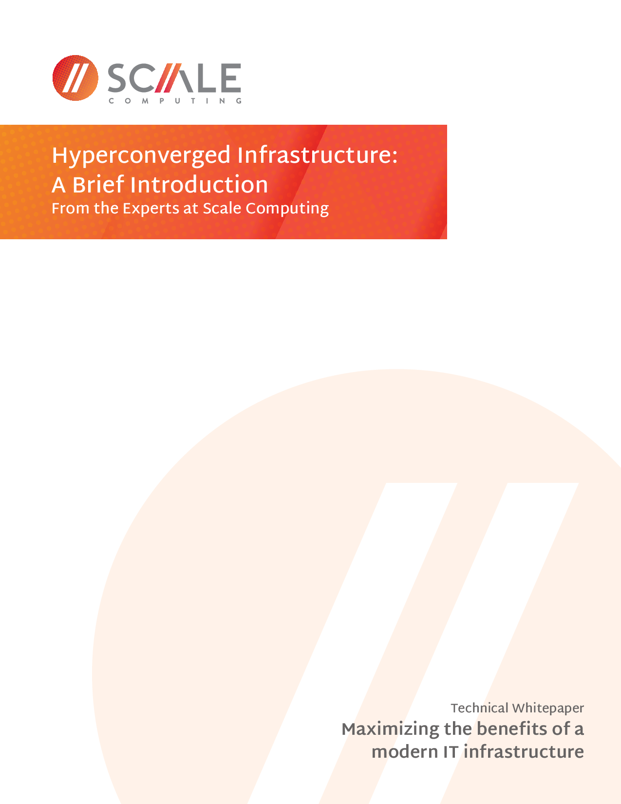 Hyperconverged Infrastructure: A Brief Introduction