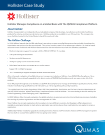 Hollister case study