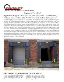 Pentalift Designs Dual Loading Dock Positions to Accommodate