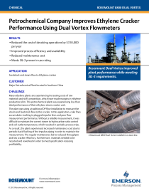 Petrochemical Company Improves Ethylene Cracker Performance