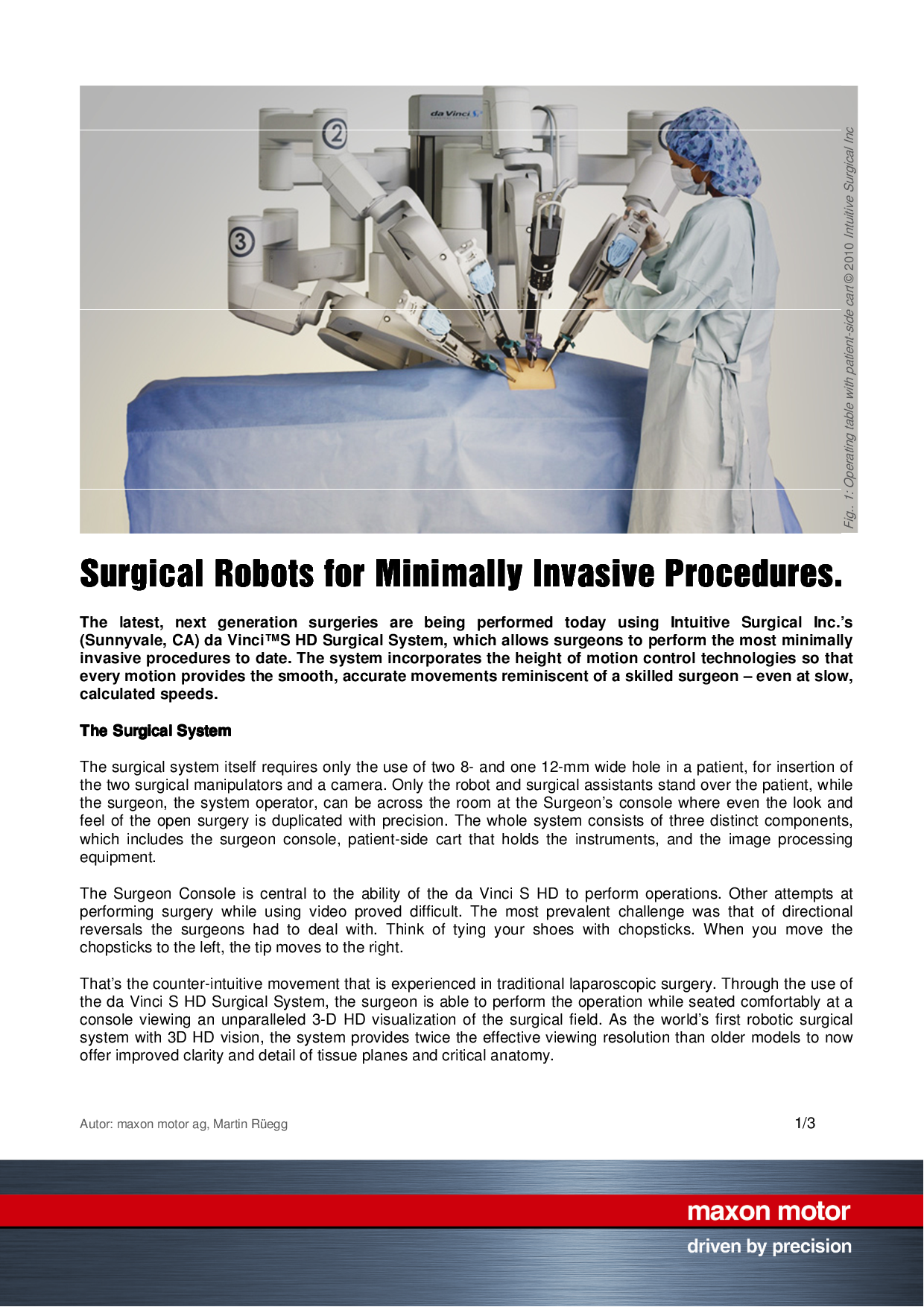 case study surgical robots