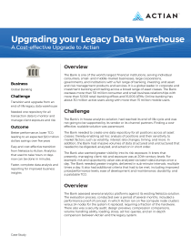 warehouse strategy case study