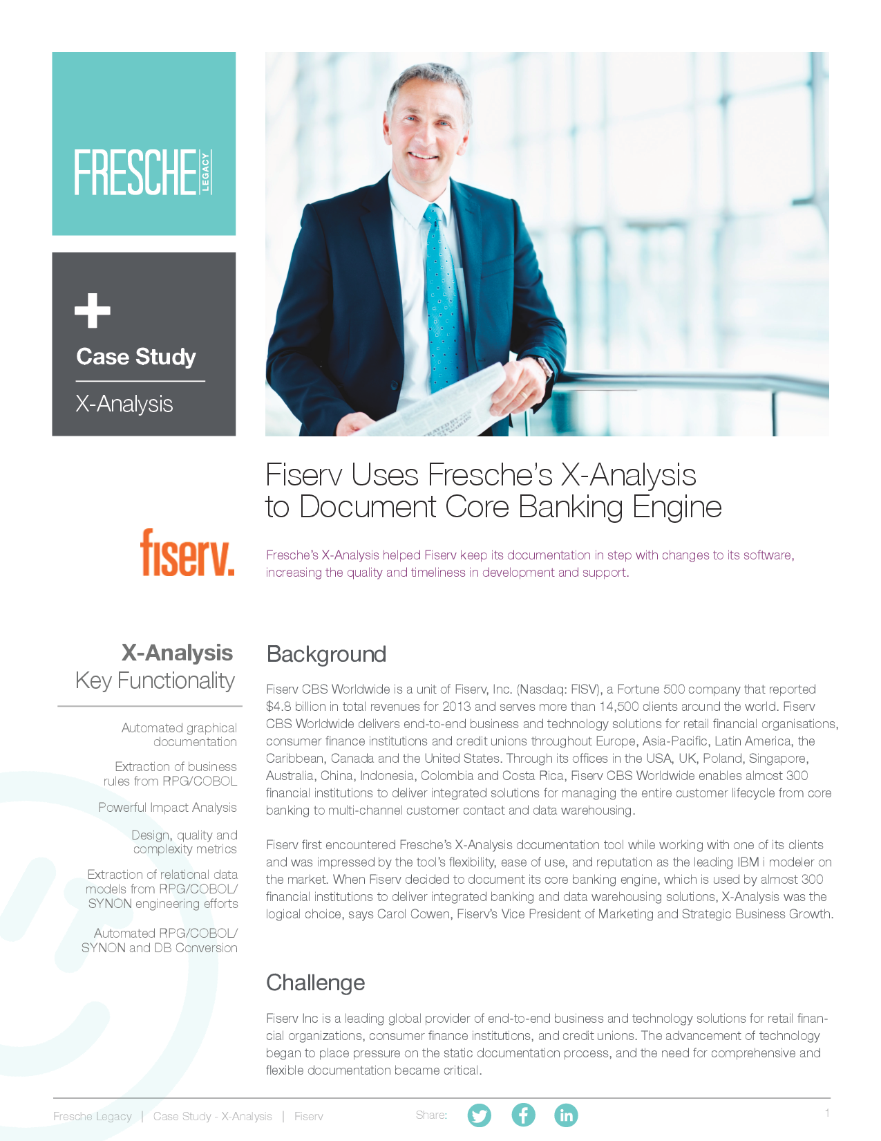 Fiserv Uses Fresches X Analysisto Document Core Banking Eng 4122