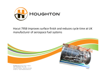 Hocut 795B Improves Surface Finish And Reduces Cycle Time At