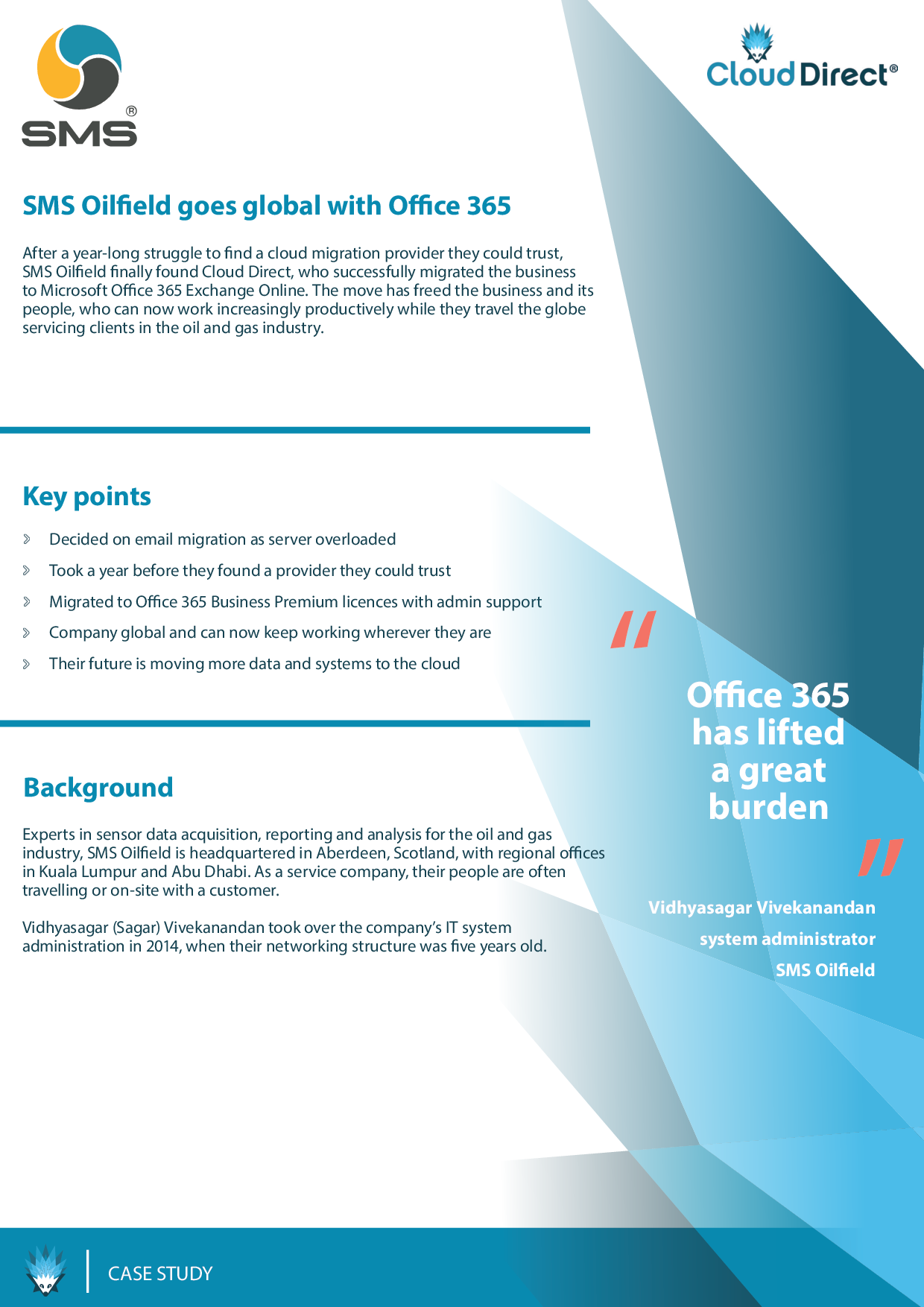 SMS Oilfield goes global with Office 365