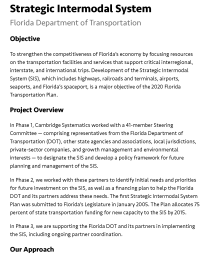 Strategic Intermodal System